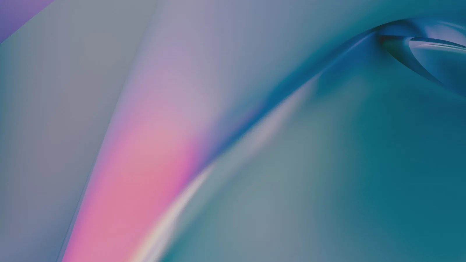 AI ultrasound imaging for parents: Abstract soft gradient of blue, pink and teal flowing shapes